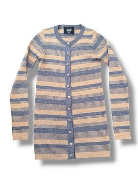 D&G Dolce & Gabbana Lightweight Knit Cardigan – Brown/Gray – Women’s Size Medium